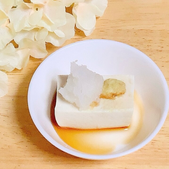 大根生姜冷奴ෆ˚*